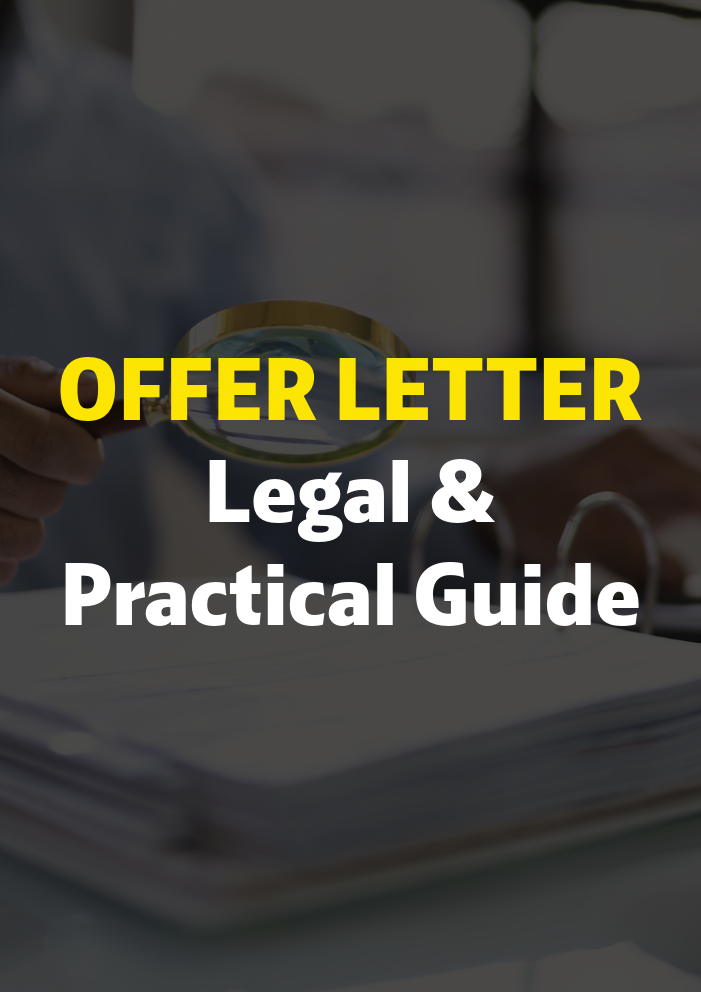 Offer Letter Guide: Legal Insights & Practical Tips